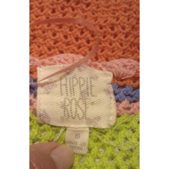 Hippie Rose Women's Size XSmall Crocheted Sweater - Picture 5 of 7